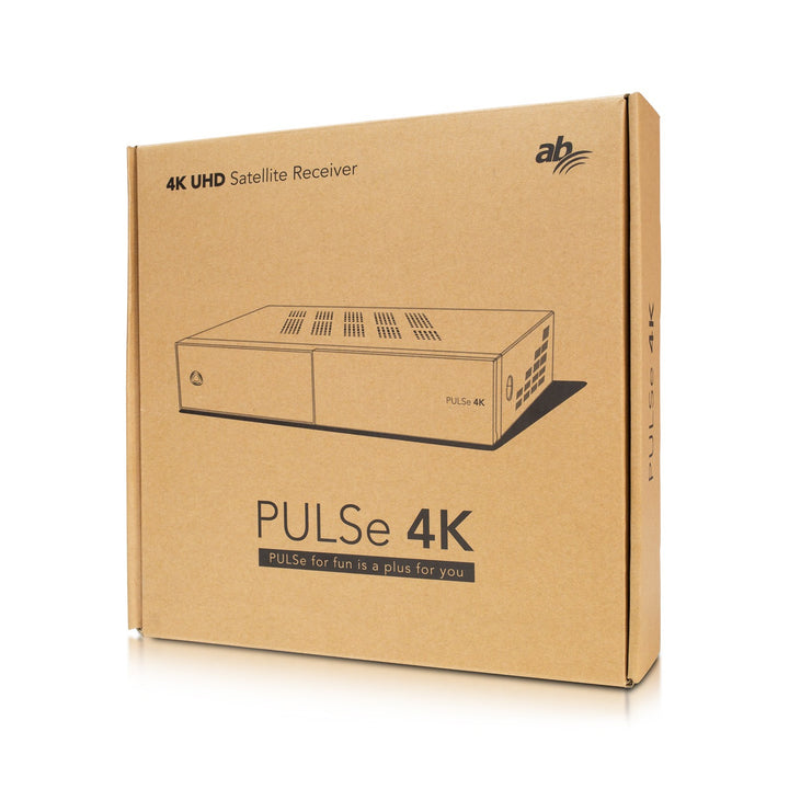 AB PULSe  Satelliten-Receiver  4K UHD Receiver (1x DVB-S2X Tuner Version)