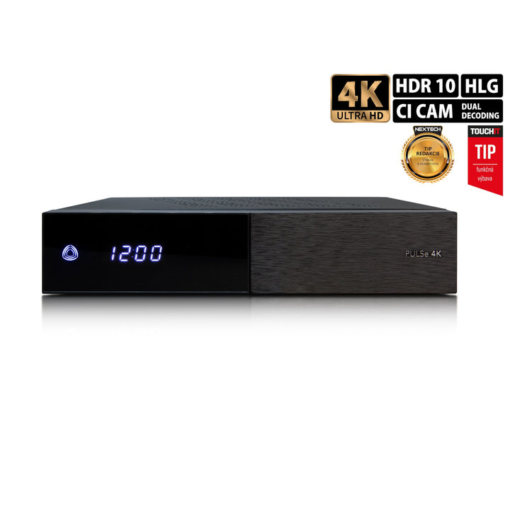 AB PULSe  Satelliten-Receiver  4K UHD Receiver (1x DVB-S2X Tuner Version)