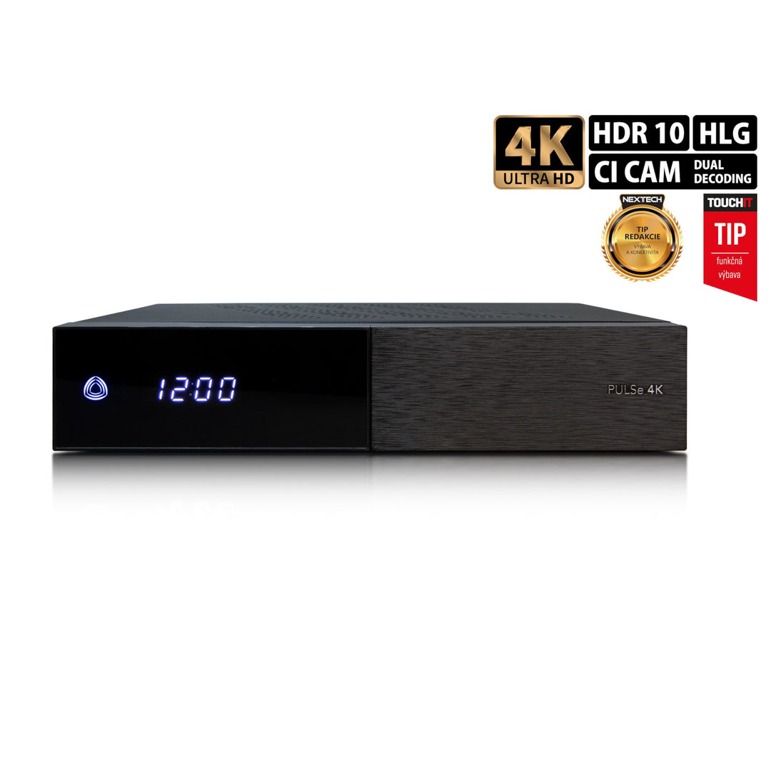 PULSe 4K  Satelliten-Receiver UHD Receiver (Version: 2x DVB Tuner - S2X)