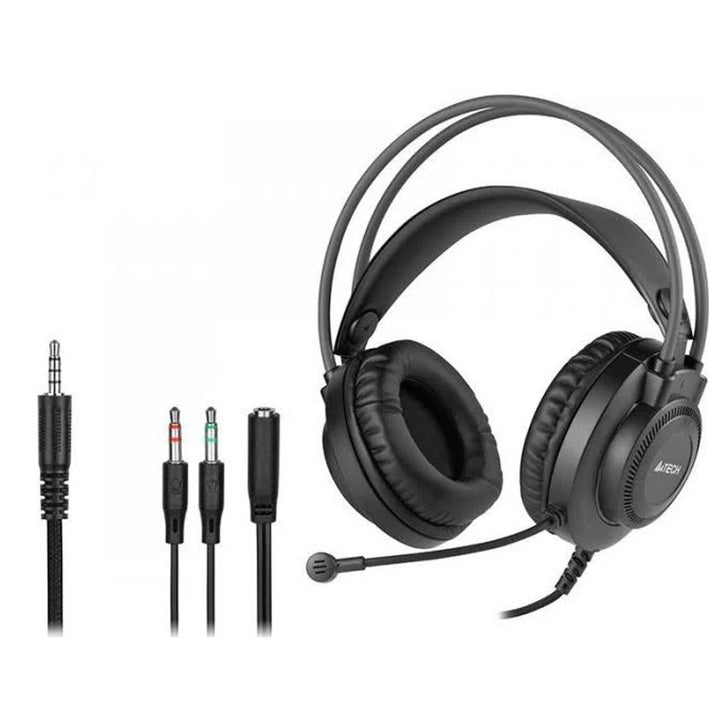 A4Tech FStyler FH200I Gaming Headset A4Tech 3.5mm Klinke Eingebautes Mikrofon Over Ear Verstellbarer Kopfbügel