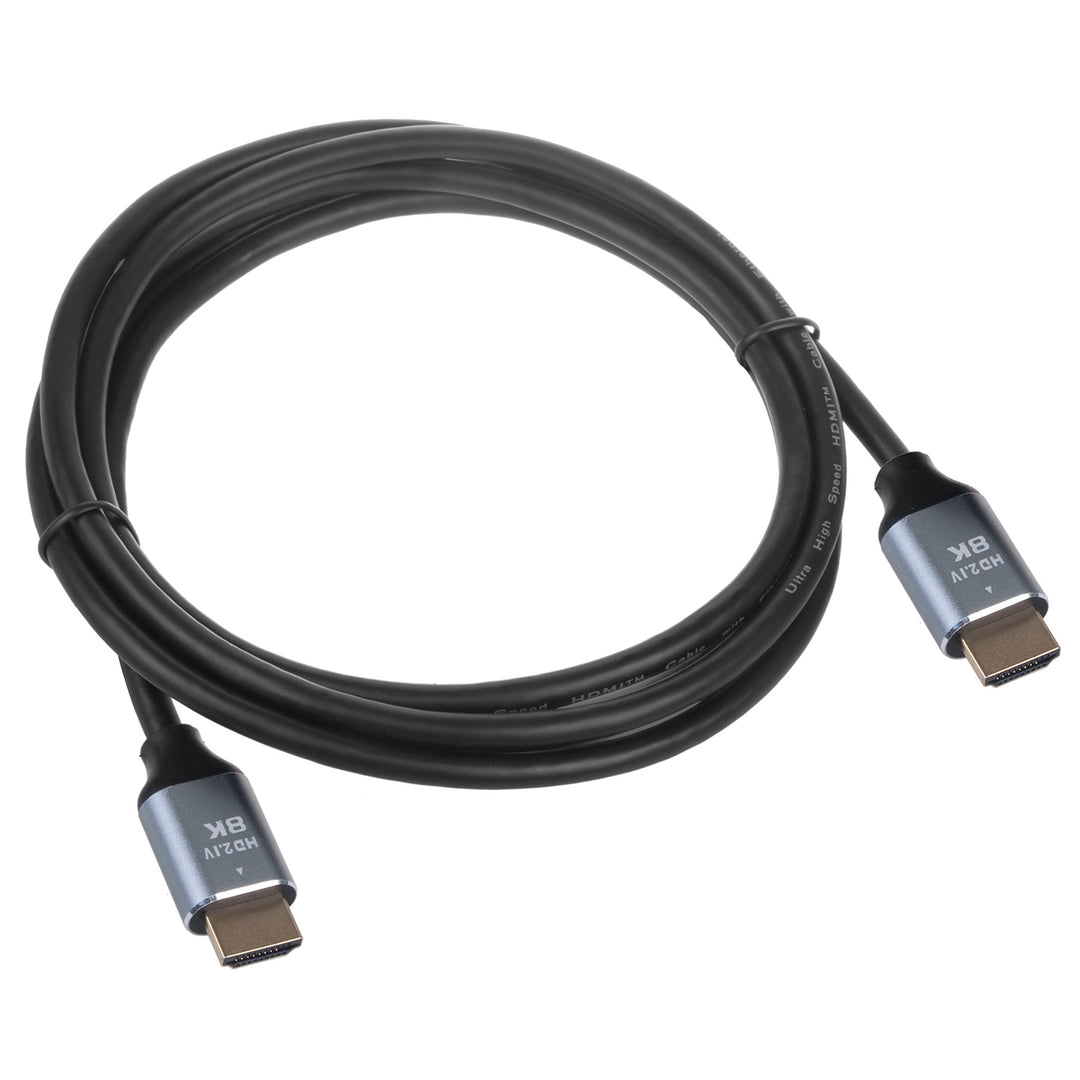 HDMI 2.1a Kabel mit mit vergoldeten Steckern Stecker auf Stecker 8K Ultra High-Speed Kabel Maximale Bandbreite von 48 Gb/s 8K FUHD 60Hz 4320p / 4K 120Hz 2160p 1,5m