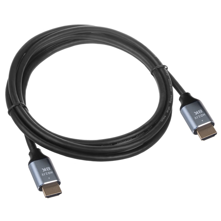 HDMI 2.1a Kabel mit mit vergoldeten Steckern Stecker auf Stecker 8K Ultra High-Speed Kabel Maximale Bandbreite von 48 Gb/s 8K FUHD 60Hz 4320p / 4K 120Hz 2160p 1,5m