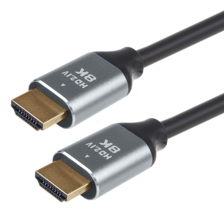 HDMI 2.1a Kabel mit mit vergoldeten Steckern Stecker auf Stecker 8K Ultra High-Speed Kabel Maximale Bandbreite von 48 Gb/s 8K FUHD 60Hz 4320p / 4K 120Hz 2160p 1,5m