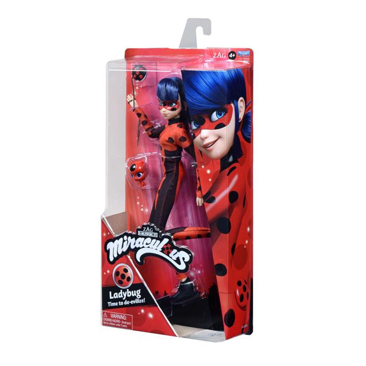 Ladybird Miraculous Ladybug and the Black Cat Puppe mit originalgetreuer Nachbildung der Märchenfigur