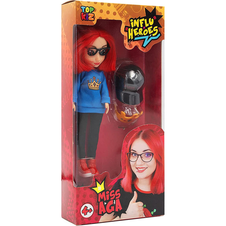 Influ Heroes Miss Aga Zubehör Puppe Höhe 23 cm