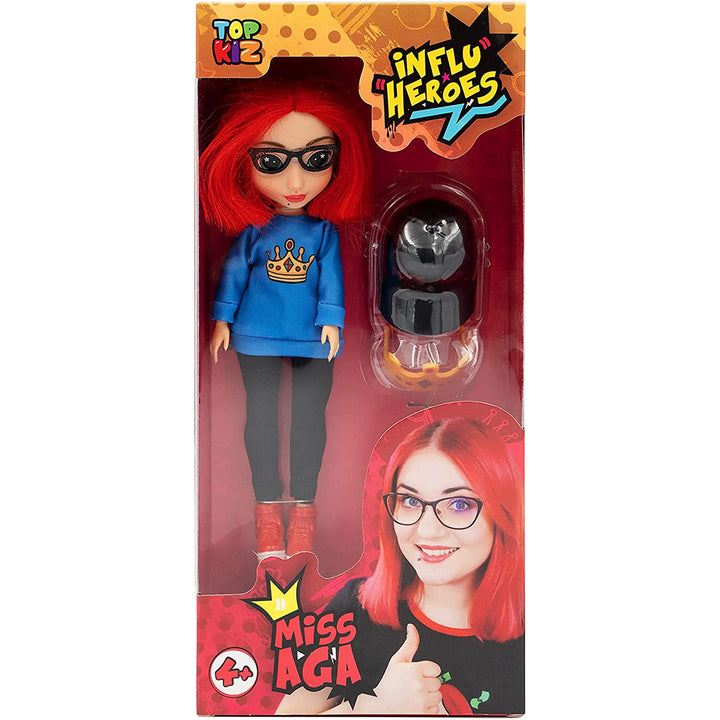 Influ Heroes Miss Aga Zubehör Puppe Höhe 23 cm