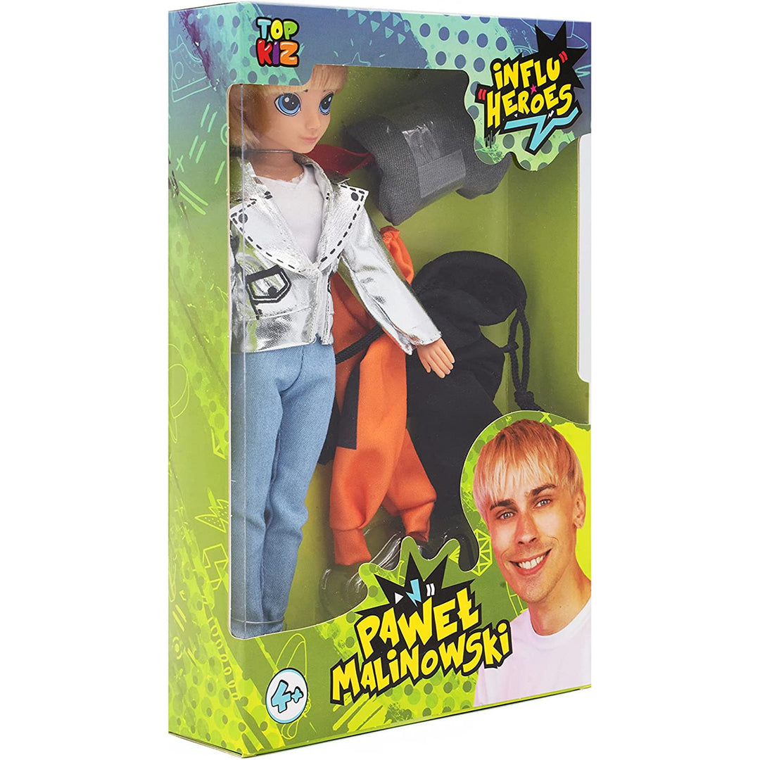 Influ Heroes Pawel Malinowski Set mit Zubehör und Kleidung