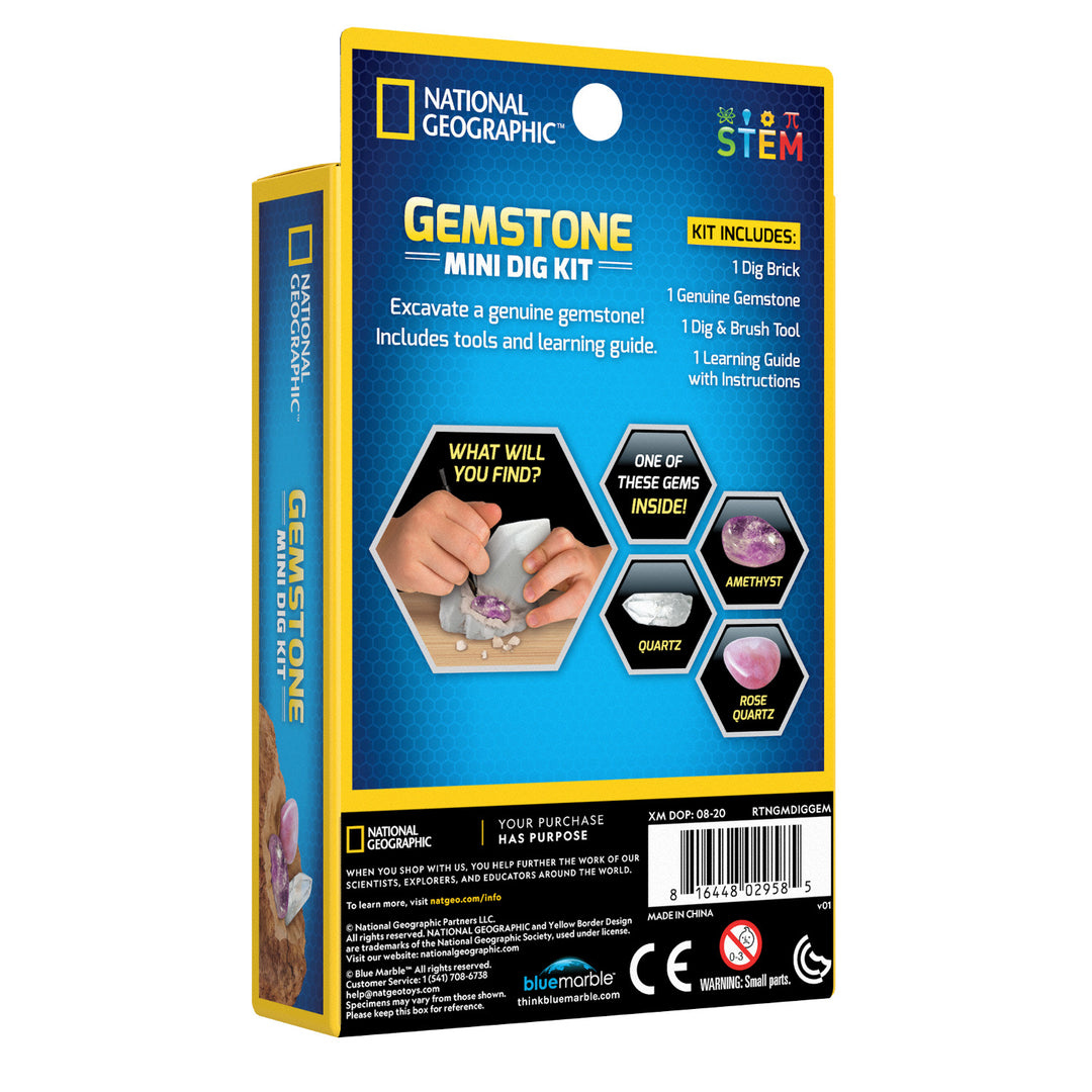 National Geographic - Dig Gem Set (Impuls Mini Dig Gem)