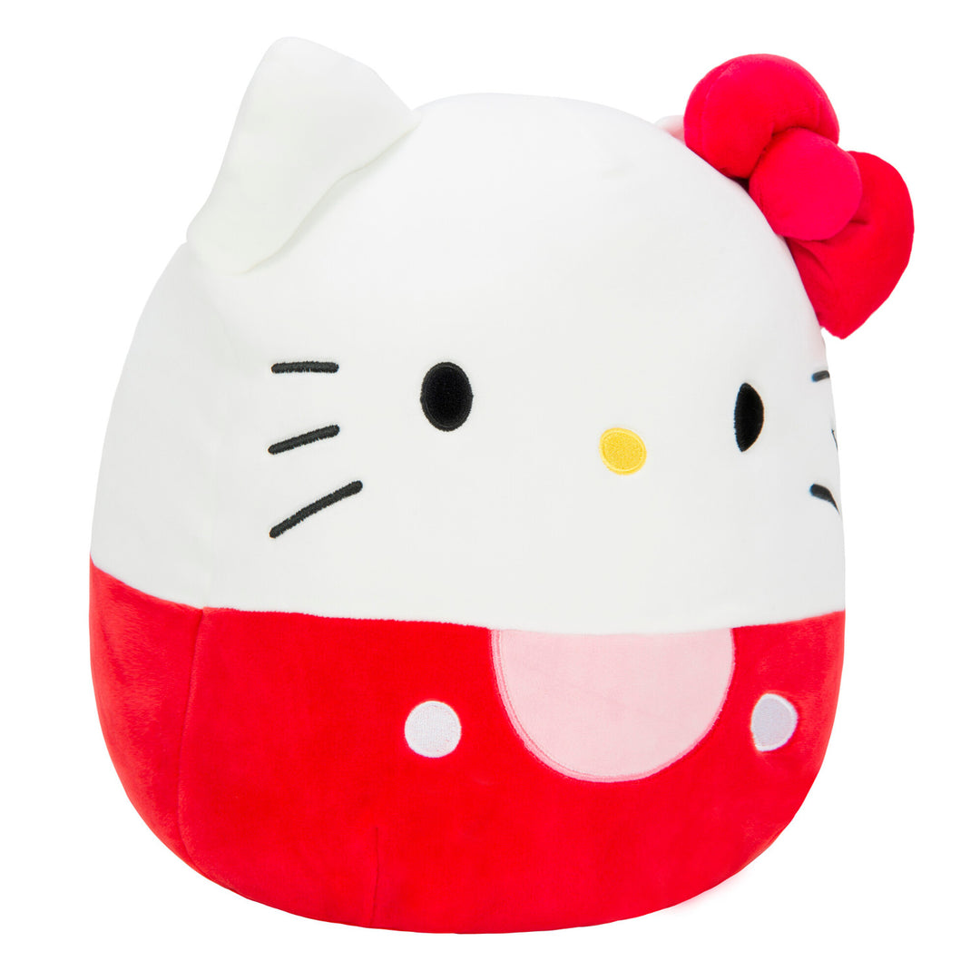 Squishmallows Hello Kitty 20cm Plüsch Plüsch-Maskottchen Kuscheltier Maskottchen Rot