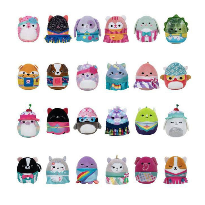 Mystery Minimaskottchen Plüsch Plüsch-Maskottchen Mini Squishmallows S6-Mix 5cm - 1 Stück - Mix - Zufälliges Maskottchen