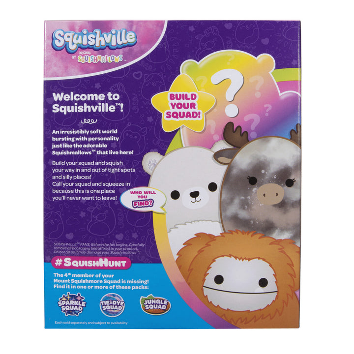 Zestaw maskotek Squishville Mini Mount Squishmore Squad