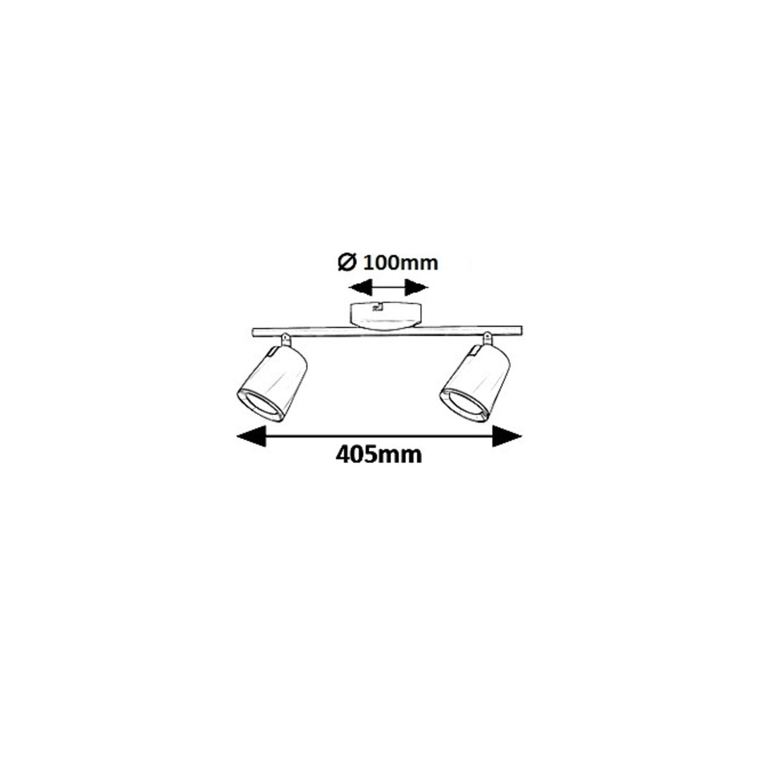 Deckenlampe Solange Spot LED 12W Deckenleuchte Weiß