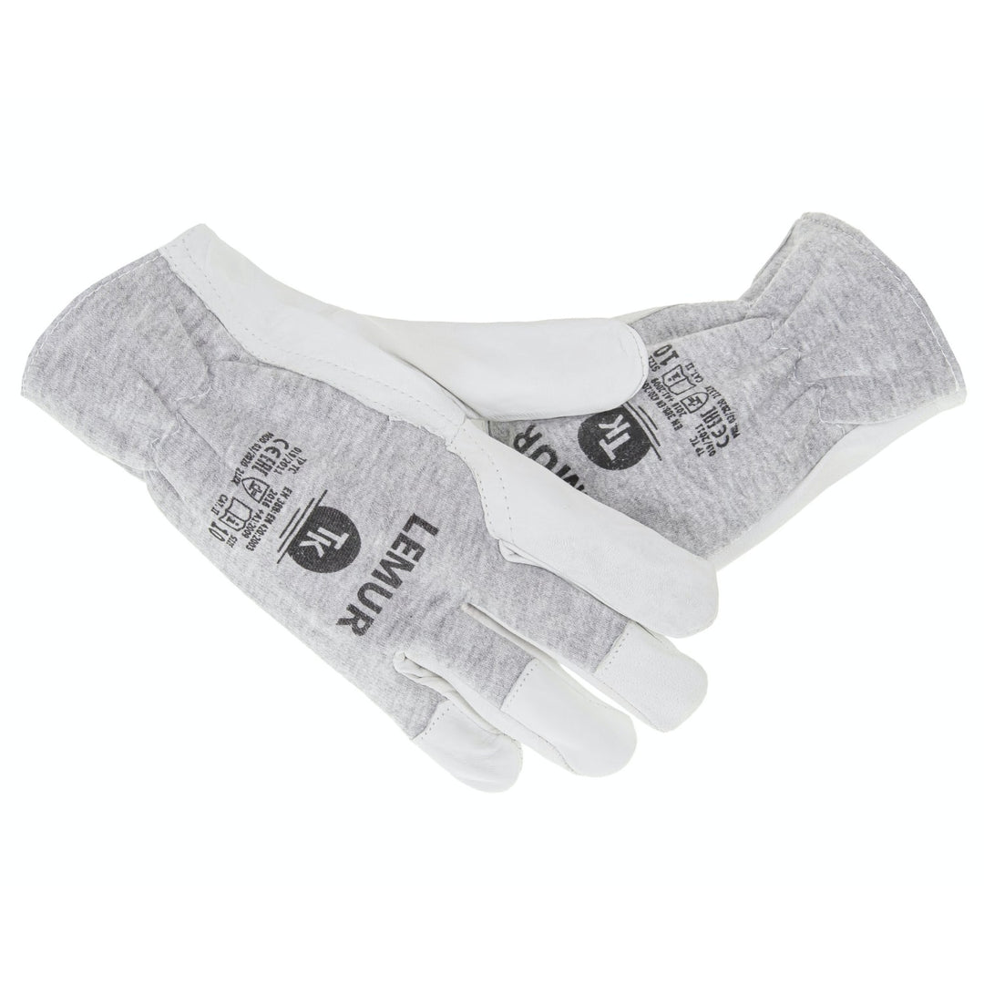 TK Lemur Arbeitshandschuhe Paar Handschuhe Bauarbeiterhandschuhe Montagehandschuhe Mechanikerhandschuhe Gartenarbeit Arbeitsschutz  Größe:11 1xPaar