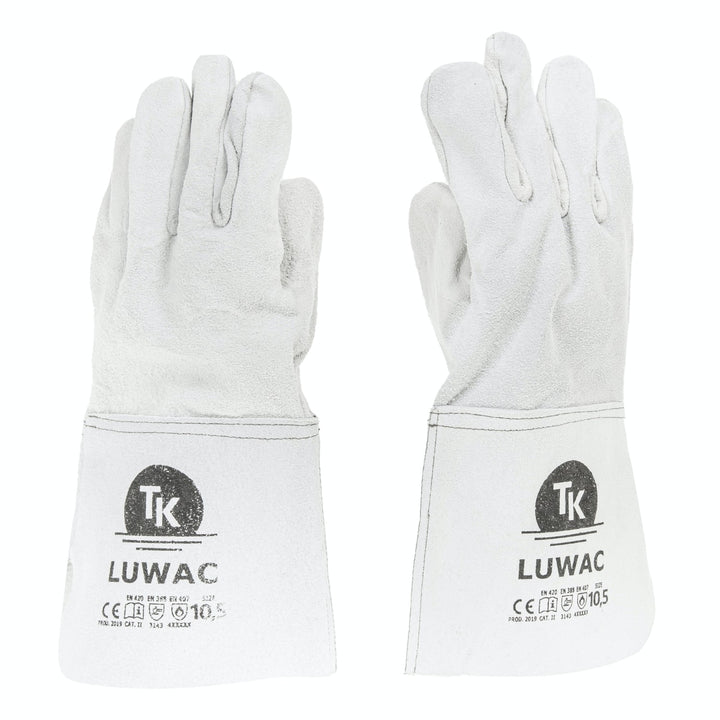 TK Schutzhandschuhe 3x Paar Größe 10 Schweißerhandschuhe Arbeitsschutz aus hochwertigem Rindspaltleder