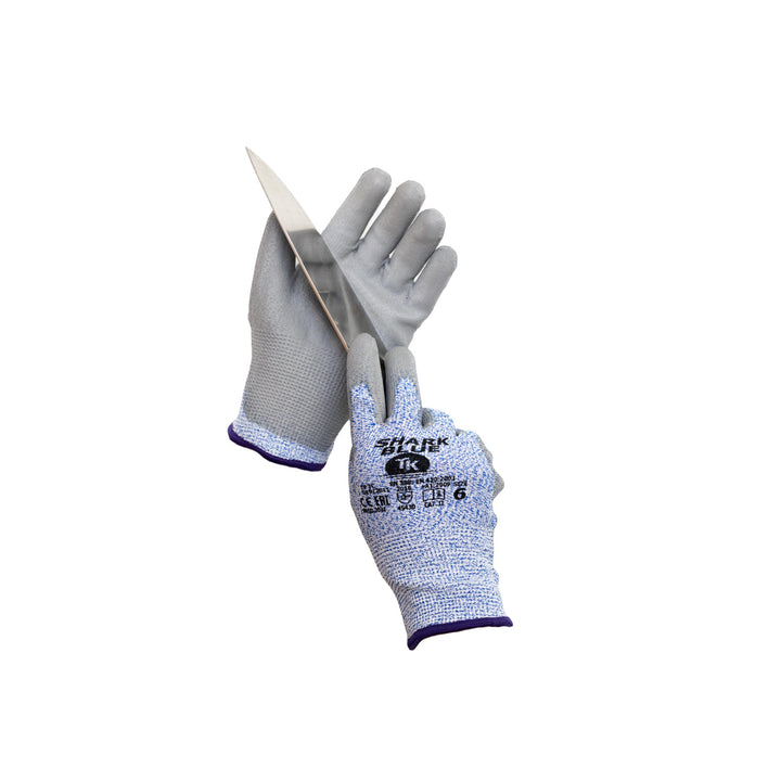 Schutzhandschuhe Handschuhe Arbeitshandschuhe mit Polyurethan-Beschichtung Gr 9 (3 Paar)