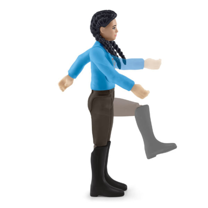 Schleich SLH42585 Styling Pferd Kim und Caramelo Spielfigur Spielzeug Set