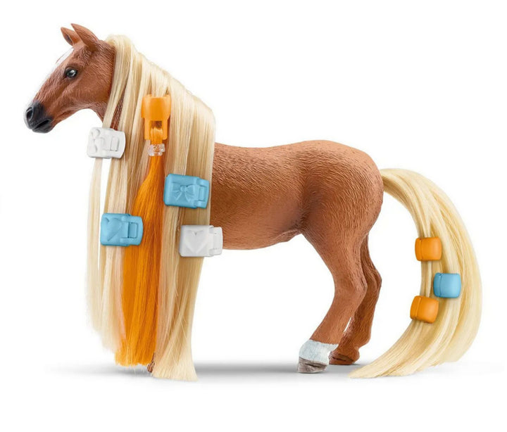 Schleich SLH42585 Styling Pferd Kim und Caramelo Spielfigur Spielzeug Set