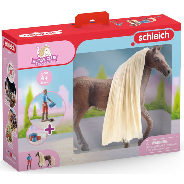 Schleich Horse Club Spielzeug Spielfigur Leo und Rocky Set