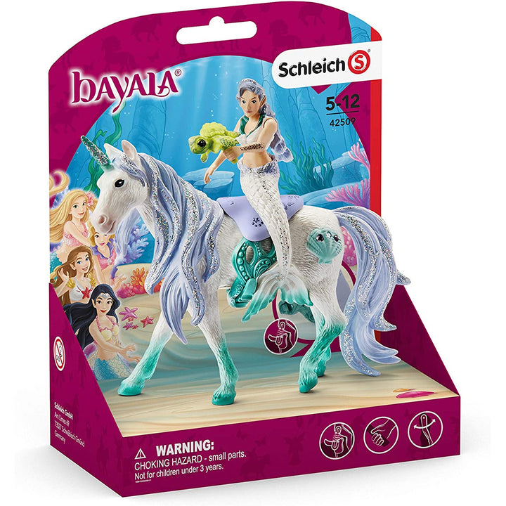 Schleich Bayala Meerjungfrau-Set auf einem Meer-Einhorn 42509