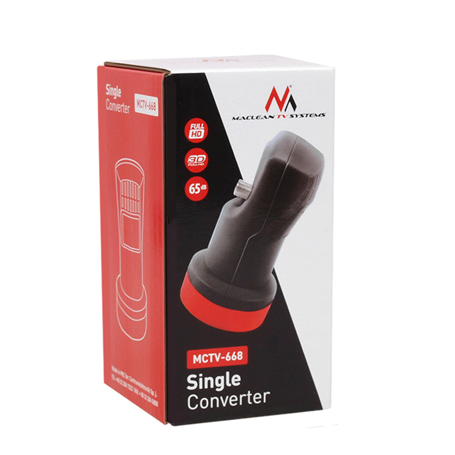 Konverter Sat Single 4K NC+ Polsat MCTV-668 + F-Stecker