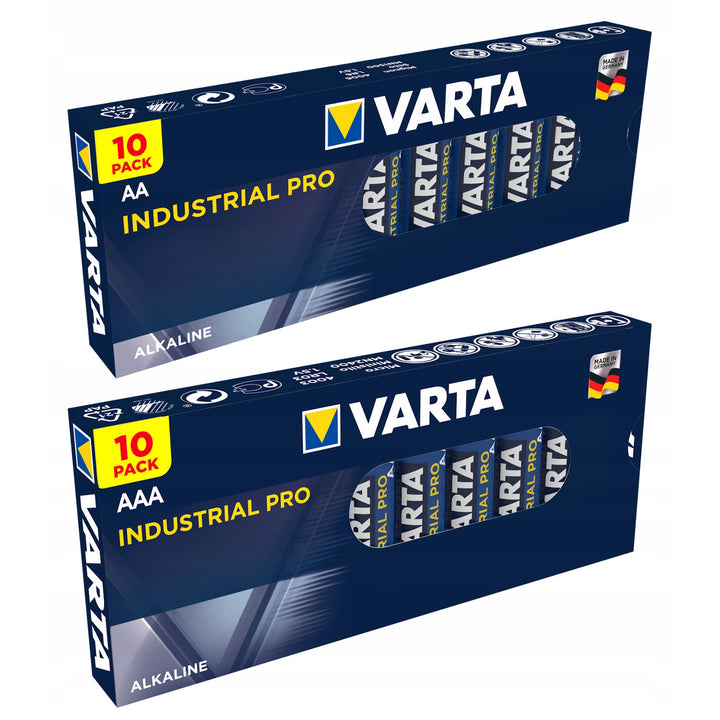 Alkalibatterie-Set Varta Industrial AA AAA 20 Stk.