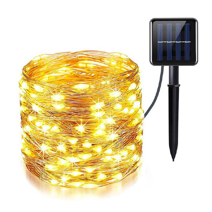 LED Solar Lichterkette LTC LXLL150C Outdoor Girlande