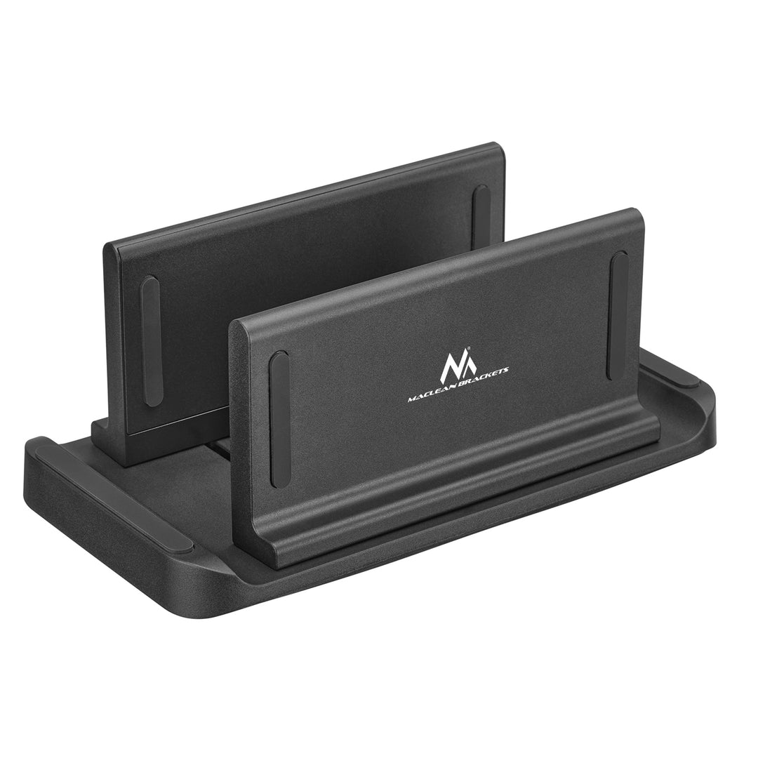 Mini PC/Thin-Client-Halterung 2 in 1 Freistehend oder VESA-Befestigung Kompatibel mit VEASA-Halterungen Maximale Belastung 3kg einstellbare Breite: min. 5 mm, max. 70 mm Schwarz