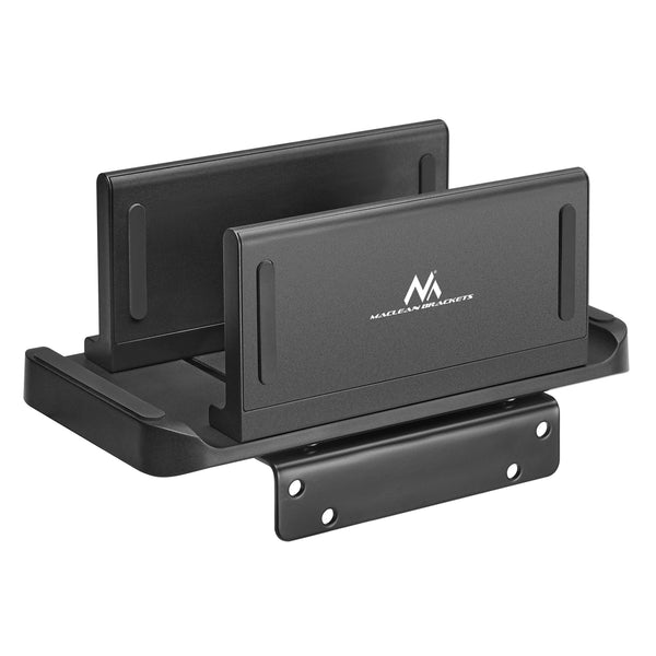 Mini PC/Thin-Client-Halterung 2 in 1 Freistehend oder VESA-Befestigung Kompatibel mit VEASA-Halterungen Maximale Belastung 3kg einstellbare Breite: min. 5 mm, max. 70 mm Schwarz