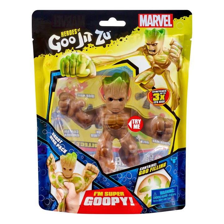 Marvel Groot Heroes of Goo Jit Zu Figur - Höhe 10 cm