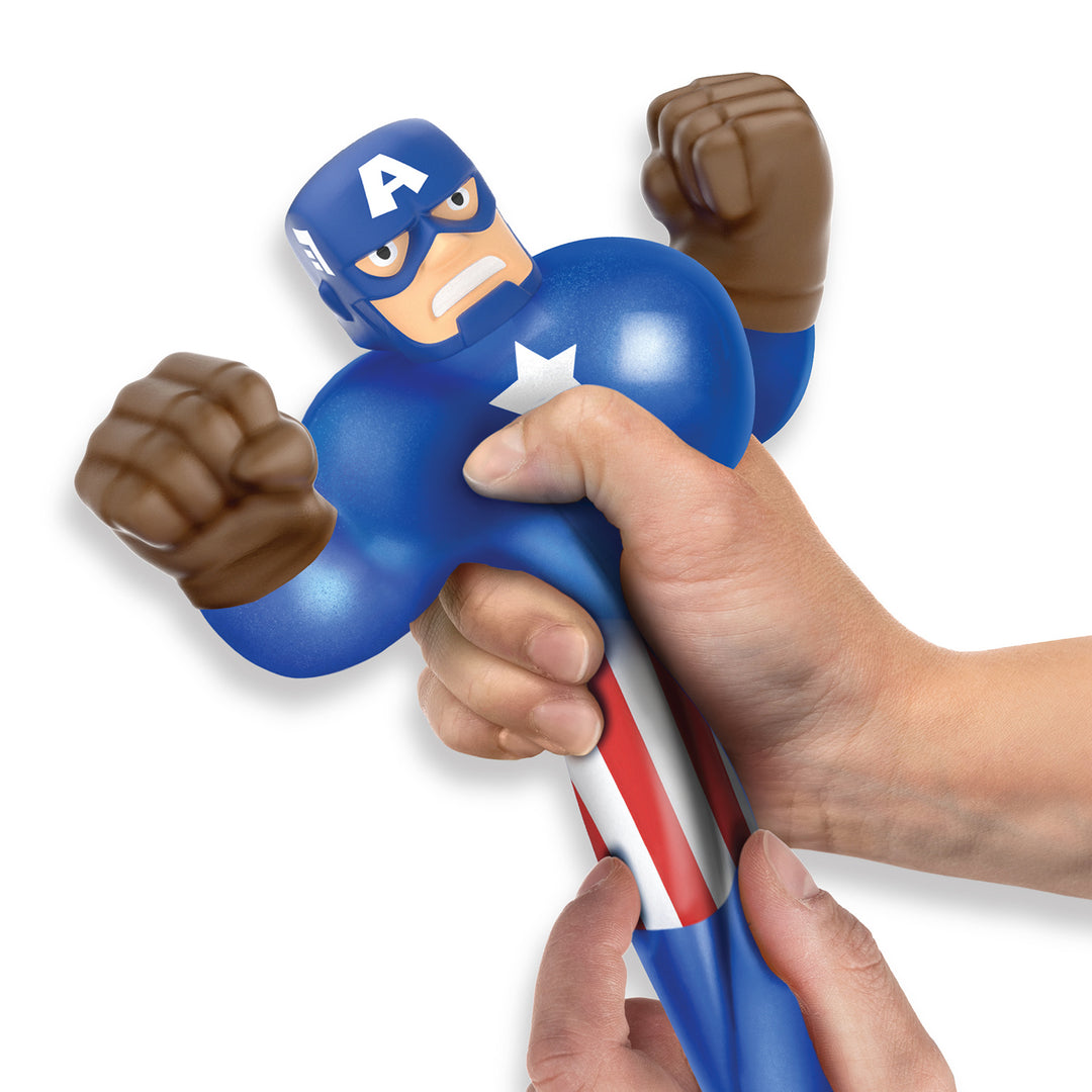 Heroes of Goo Jit Zu MARVEL Figur - CAPTAIN AMERICA, Höhe 13 cm