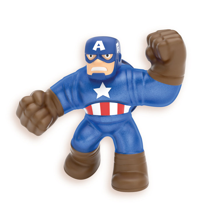 Heroes of Goo Jit Zu MARVEL Figur - CAPTAIN AMERICA, Höhe 13 cm