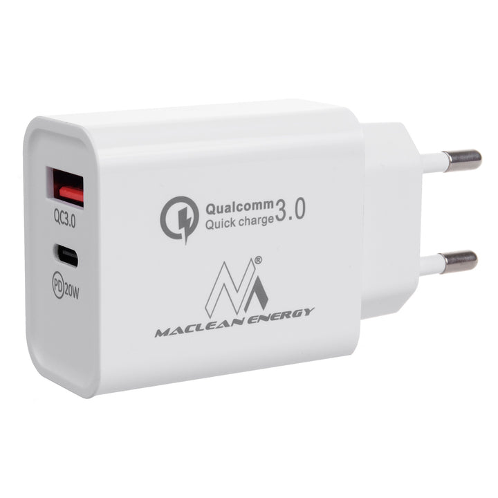 20W Quick Charge Power Delivery USB Typ-C Netzladegerät plus 1m Kabel