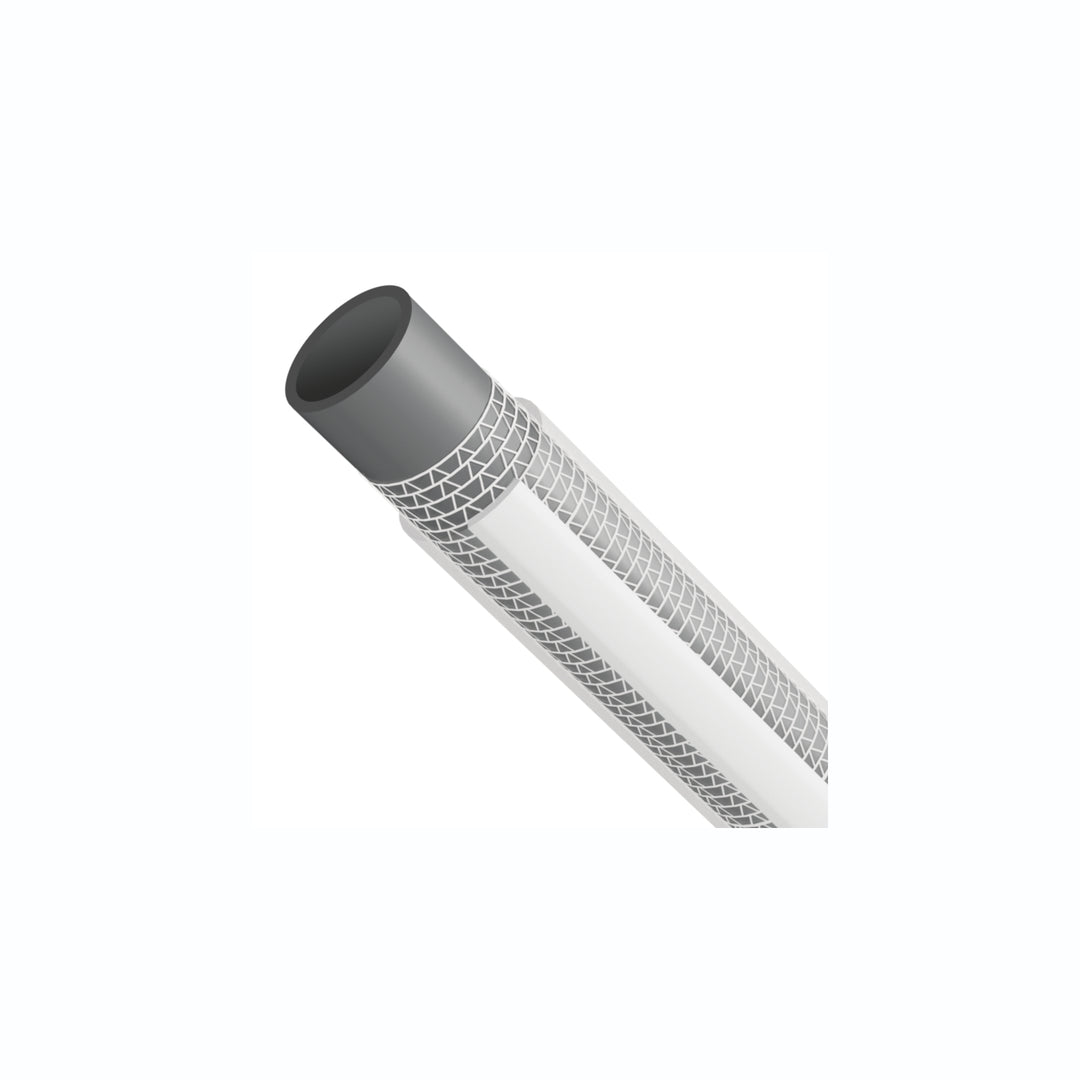 Vartco Silver TFS 3-lagiger Gartenschlauch Wasserschlauch Flexibel Anti Twist Schlauch Gartenbewässerung Flexischlauch UV-beständig 25 Bar  3/4" 30m