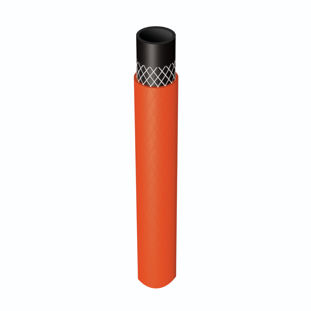 Vartco 3-lagiger Schlauch Gasschlauch Propangasschlauch Propan Butan Schlauch 9x3mm Beständig gegen mechanische Schäden (Länge: 25m)