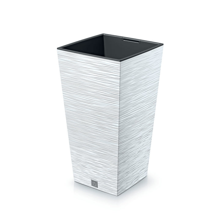 Prosperplast Furu Square DFSH350-S449 Pflanzgefäß - Weiß