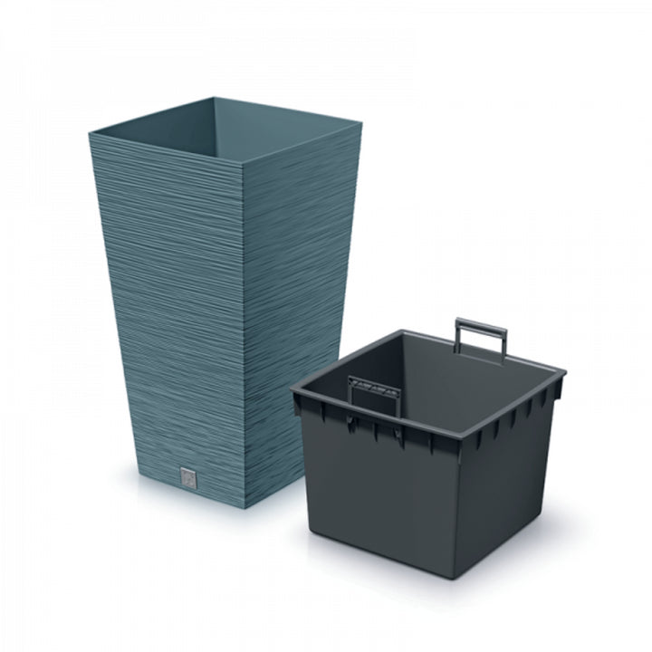 Prosperplast Furu Square DFSH400-5415C Pflanzgefäß - Blau