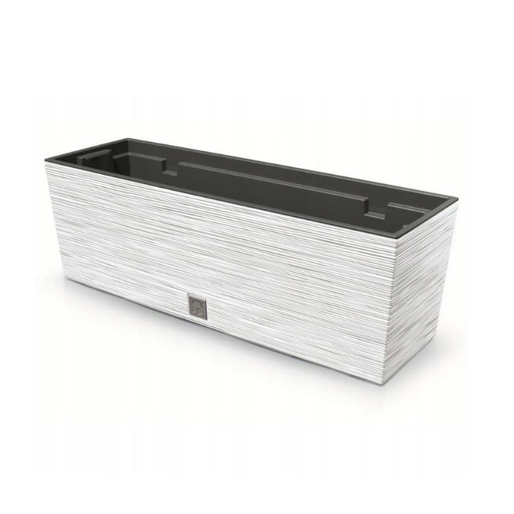 Prosperplast 2in1 Blumenkasten Furu Case Beton ‎Weiß 12L