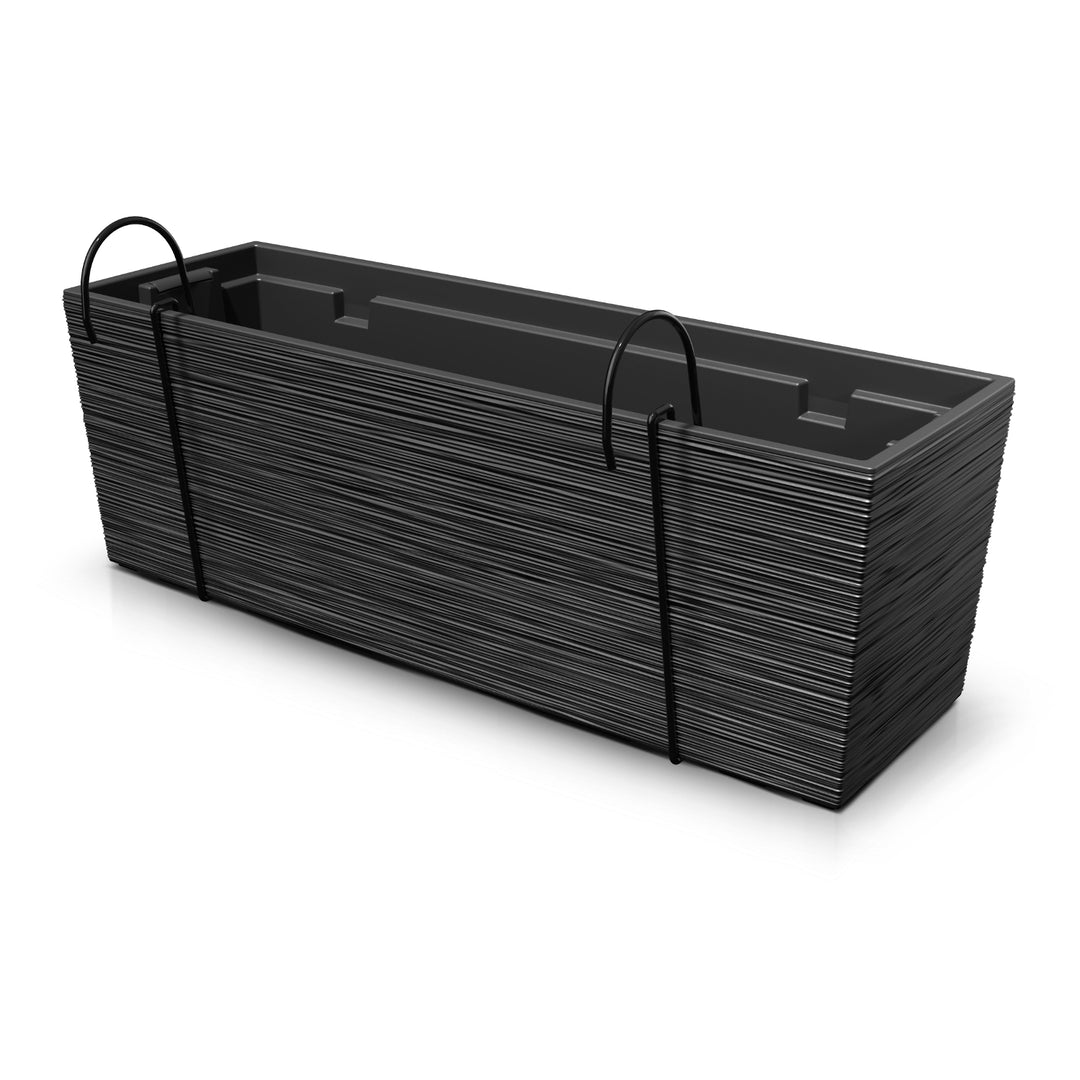 Prosperplast Furu Koffer mit Einsatz und Haken DFC600W-S433 - Farbe anthrazit