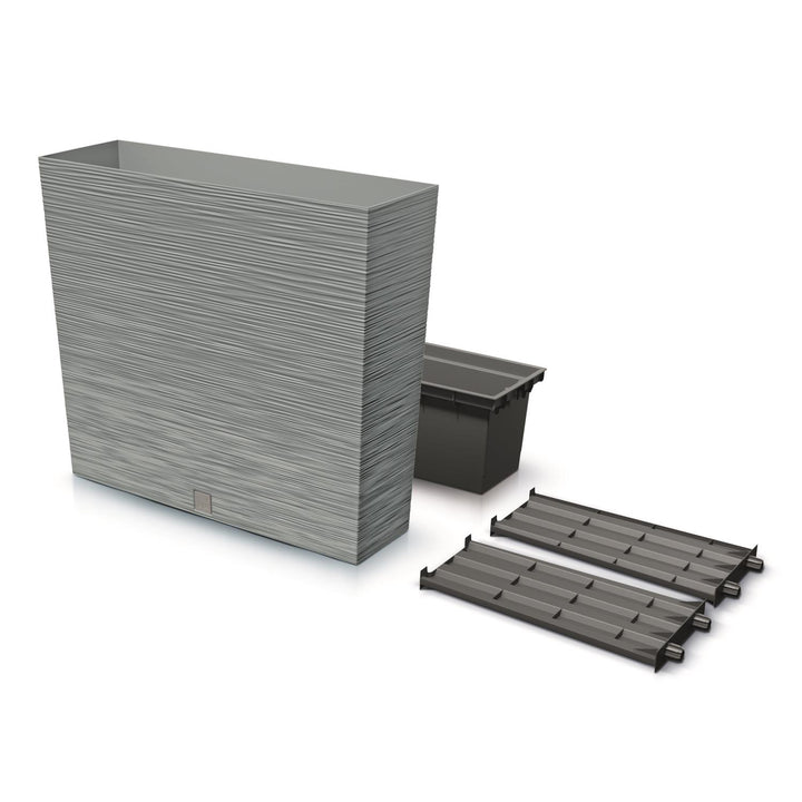 Prosperplast Furu Case T Pflanzkübel  DFC800T-422U - Farbe Beton (grau)