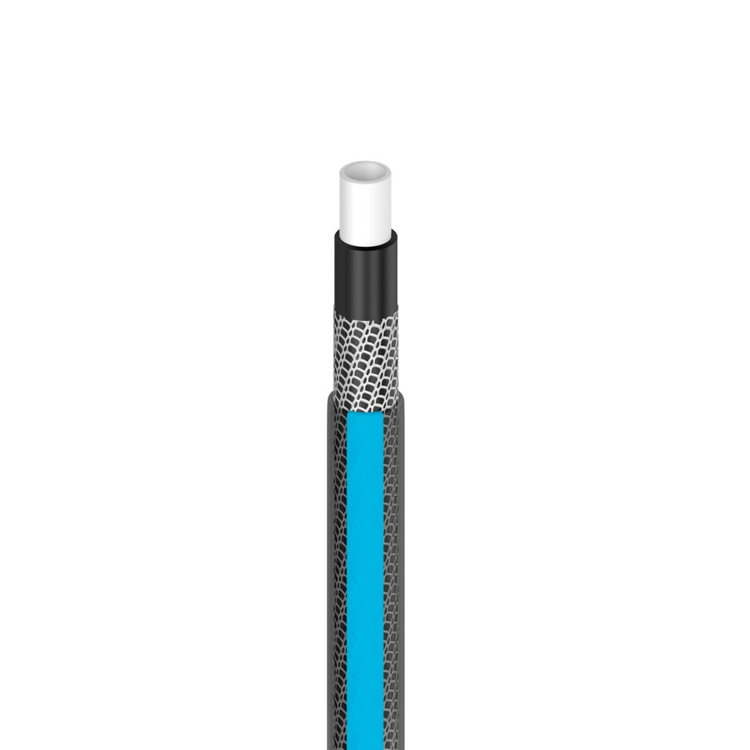 Cellfast SMART PRO ATS 4-lagiger Gartenschlauch ATS Trikotgewebe Flexibel Knickfest UV und Algenfest 1/2" 20 m