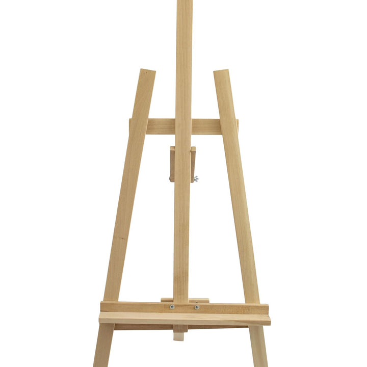 Smol Drew Malstaffelei aus Buchenholz 150cm Dreibein Staffelei für Erwachsene, Kinder und Professionelle Künstler Klappbar Neigbar Ausstellungsstaffelei