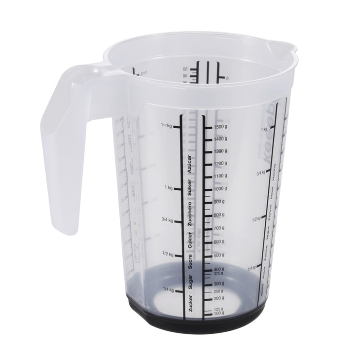 Keeeper Masimmo Messbecher 13,5 x 19 cm rutschfester Boden