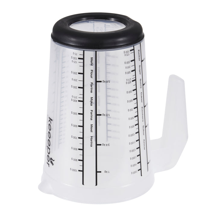 Keeeper Masimmo Messbecher 13,5 x 19 cm rutschfester Boden