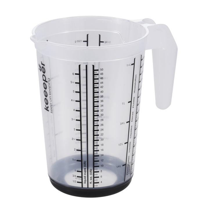 Keeeper Masimmo Messbecher 13,5 x 19 cm rutschfester Boden