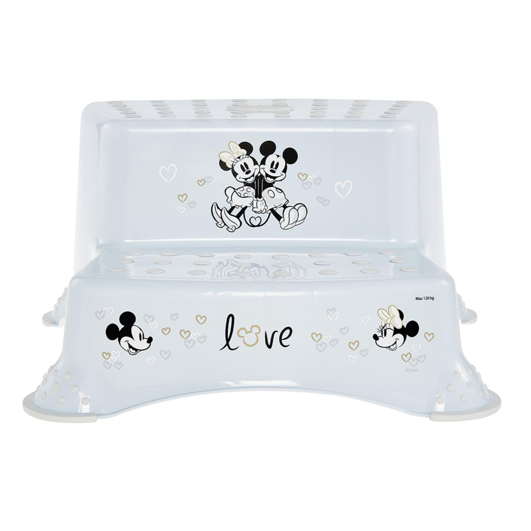 Zweistöckiger Kinderhocker Keeeper Mickey Mouse Baby Hocker hellblau