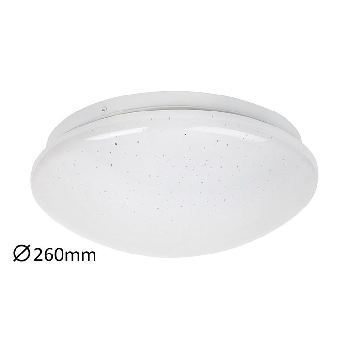 Rabalux Lucas 12W LED-Deckenleuchte 3936 Sterneffekt