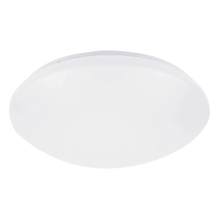 Rabalux Lucas 71334 LED-Deckenleuchte mit regulierbaren Mikrowellen-Bewegungssensor IP44 24W 1750 LM LED-Lichtquelle Innenleuchten Farbtemperatur von 4000 K Naturweiß