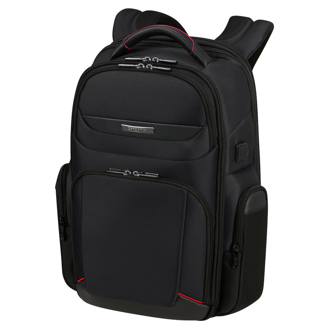 Samsonite PRO-DLX 6 Laptop-Rucksack 15,6'' Fassungsvermögen: 21/26 L Schwarz