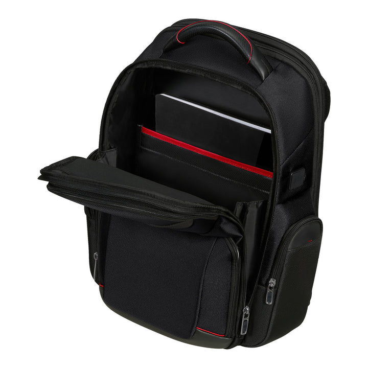 Samsonite PRO-DLX 6 Laptop-Rucksack 15,6'' Fassungsvermögen: 21/26 L Schwarz