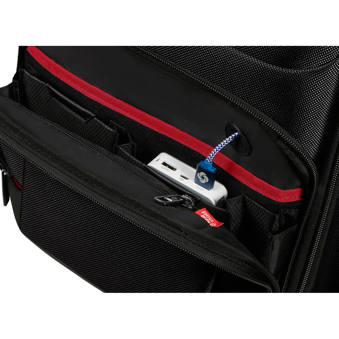 Samsonite PRO-DLX 6 Laptop-Rucksack 15,6'' Fassungsvermögen: 21/26 L Schwarz